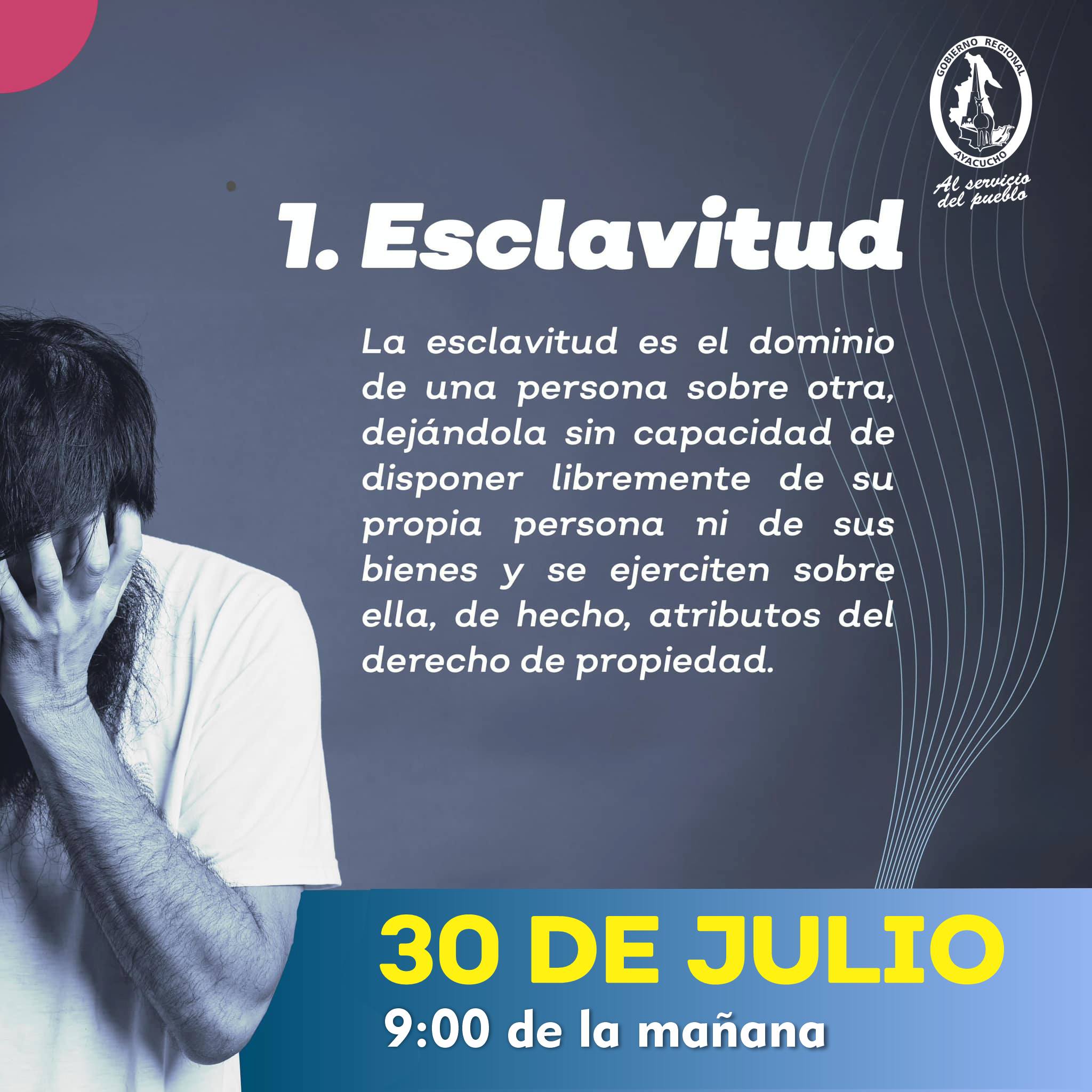 Esclavitud en trata de personas: parte 2