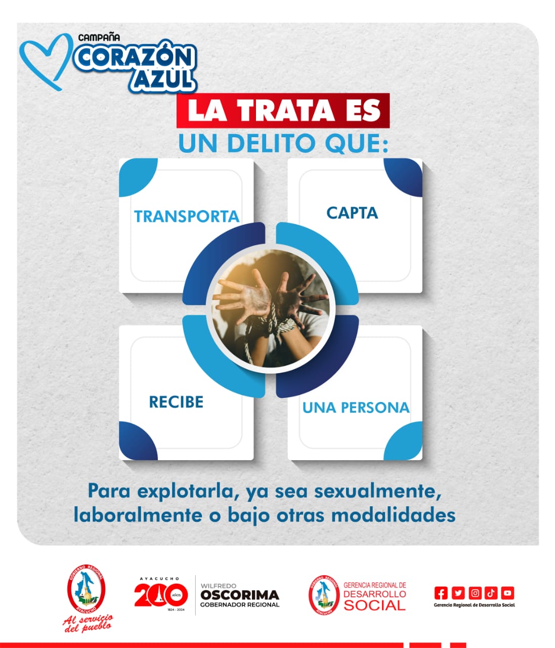 La trata de personas es un delito