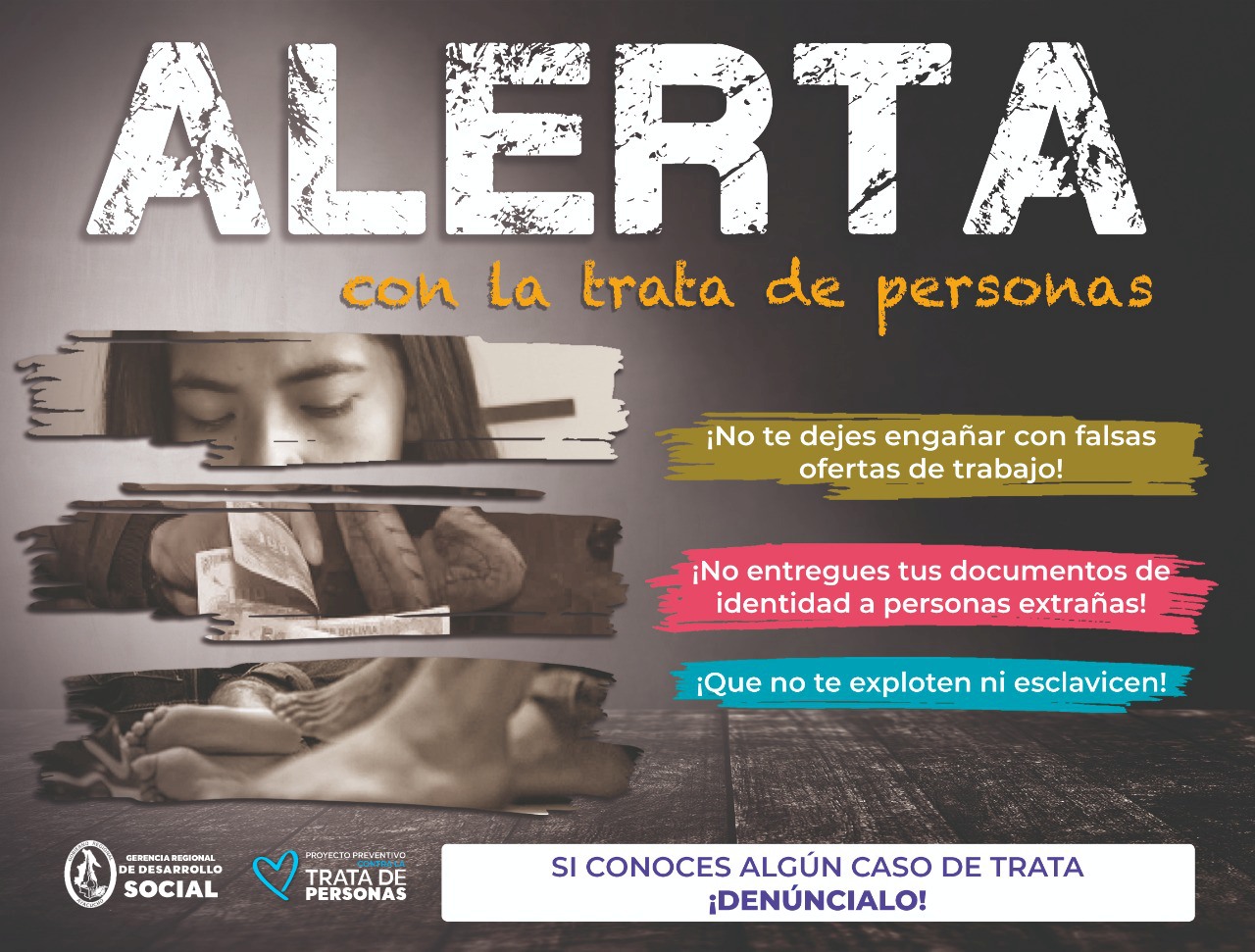 Corazón azul: campaña contra la trata