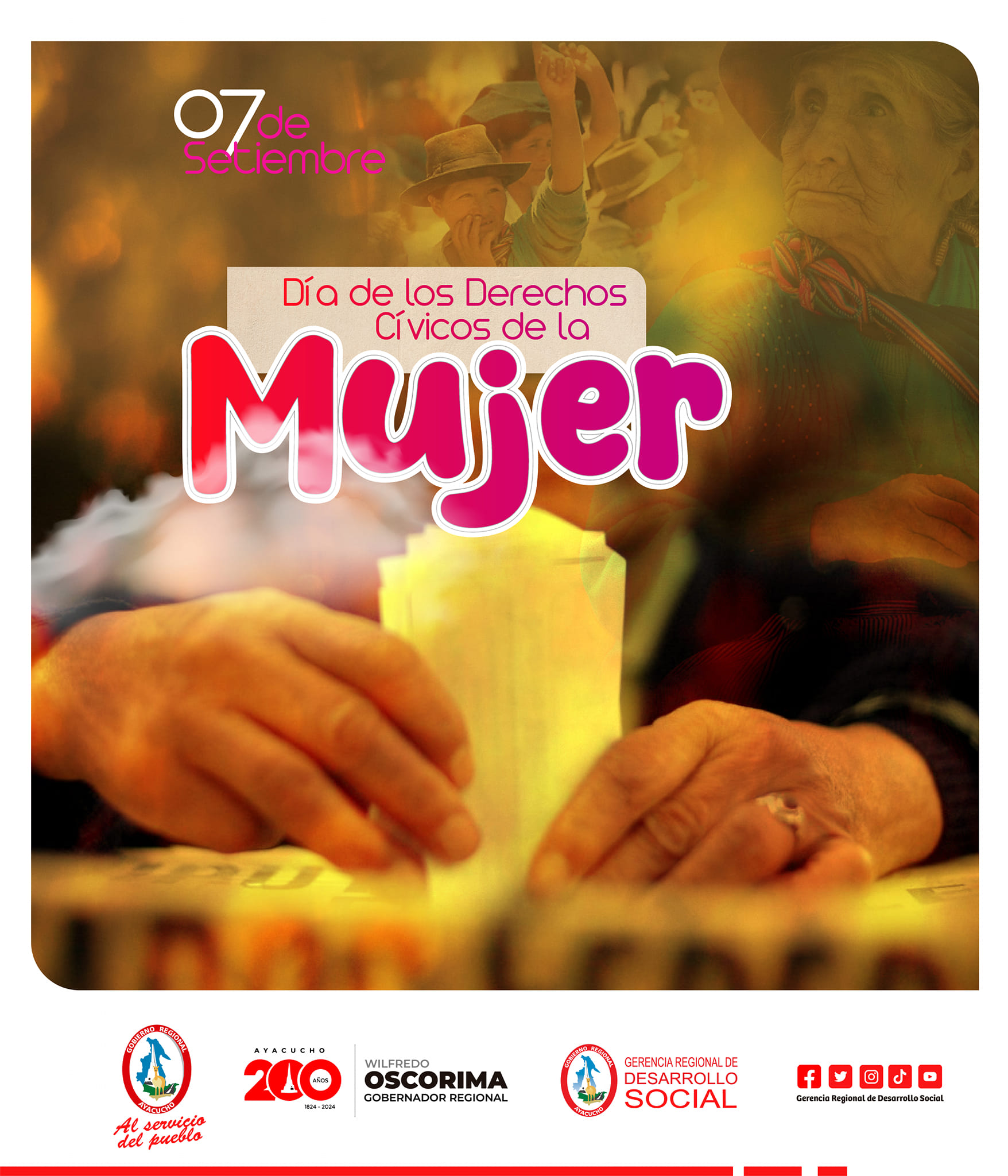 Material informativo sobre violencia contra la mujer
